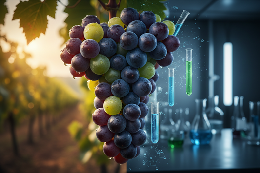 Lavoro manuale e pulito tra i filari biologici di una cantina artigianale nelle Langhe