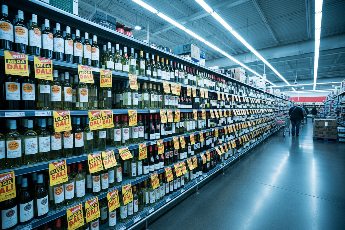 Come fa un vino a costare meno di 3€ al supermercato? Scopri i segreti della grande distribuzione e l'importanza di scegliere vini biologici etici.