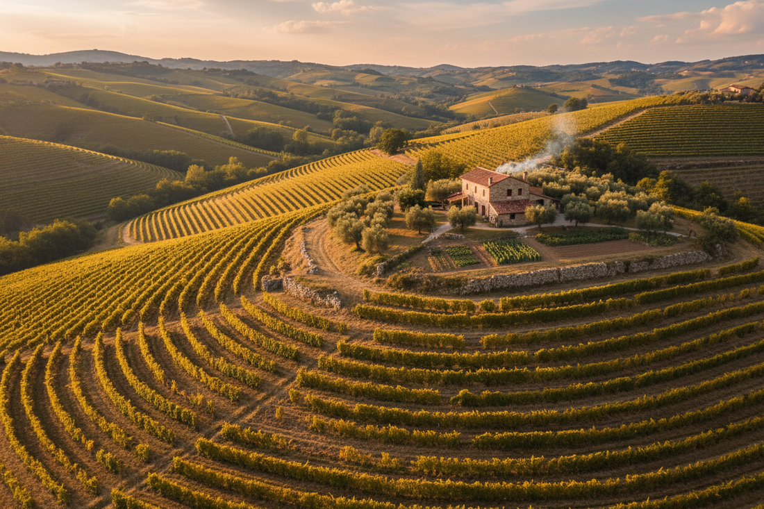 Vigneti biologici italiani resistenti al caldo e al cambiamento climatico