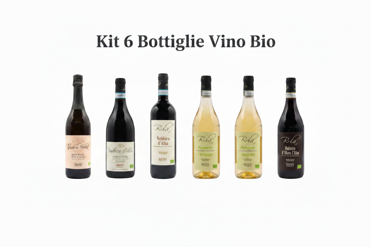 Kit 6 Bottiglie Vino Bio