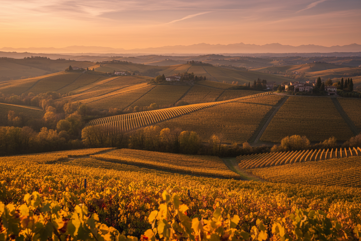 Langhe vigneti Nebbiolo