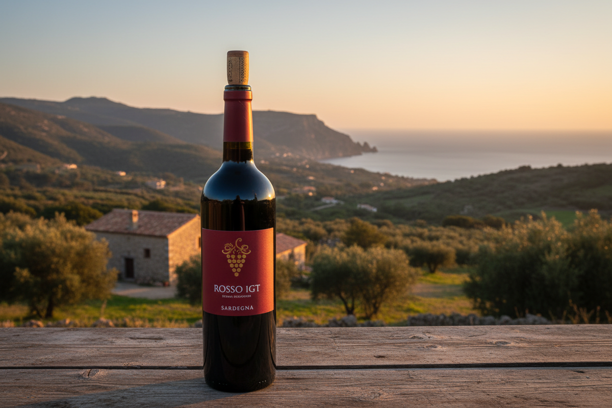 Rosso IGT Colli del Limbara bottiglia
