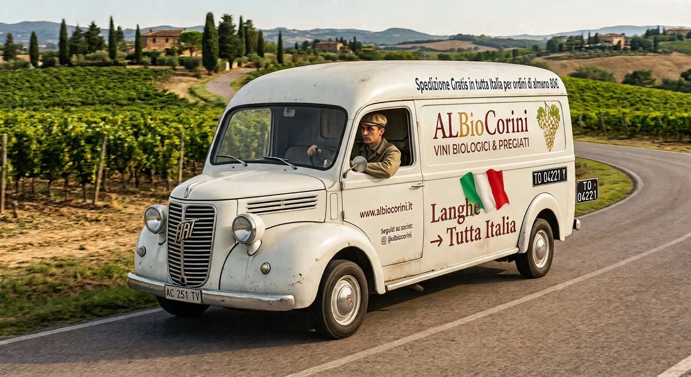 Spedizione Vini biologici Gratis in tutta italia