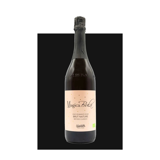 Vino Spumante Brut Rosé Metodo Classico BIO - Magica Bula - ALBio CORINI